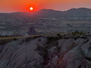 ラブバレーの夕日