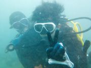 2本目は耳抜きも余裕で自分から大きな魚も発見出来るようになりました。