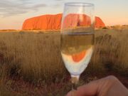 ウルルのサンセット