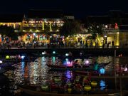 ランタンは幻想的でした