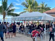 スミロン島到着前の様子