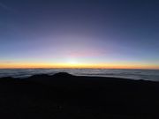 マウナケア頂上から見える雲海