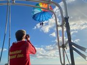 飛んでる間も写真をとってくれる！