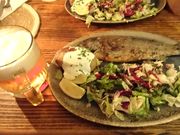 ランチのマス料理