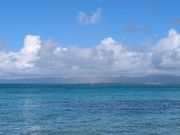 カイジ浜からの西表島