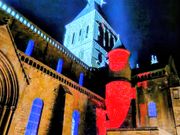 夜のモン・サン・ミッシェル