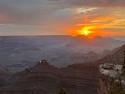 グランドキャニオンの日の出
