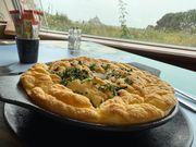 ふわふわオムレツ。美味しくはある