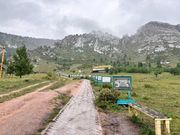 トレッキング途中