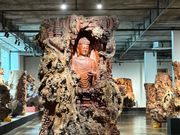 木彫り大仏の博物館でした。