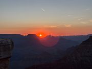 グランドキャニオンの朝日
