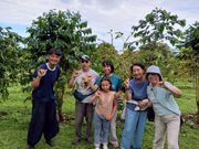 村松農園にて。