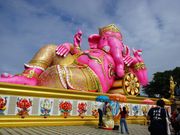 ピンクのガーネシャ