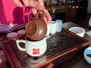 美味しいお茶をいただきました。