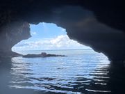 青の洞窟からの景色