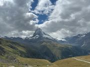 マッターホルン　登山列車から