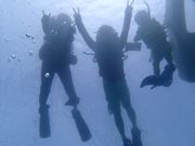 5歳、7歳と初シュノーケル