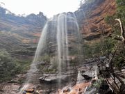 滝つぼからの景色