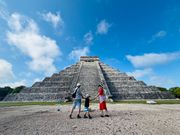 映える写真　遺跡前にて