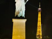 自由の女神像が、出てきてビックリ‼️