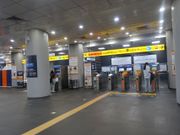 ソウル駅で地下鉄から乗り換え時は、t-moneyカードだけ使用します！
