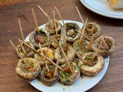 マッシュルーム美味しかったです。