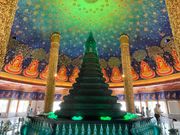 ワット・パークナムの天井画は見事