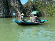 手漕ぎボート！