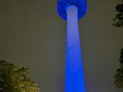 間近で見れたソウルタワー