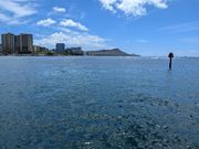 船から見えるダイヤモンドヘッド