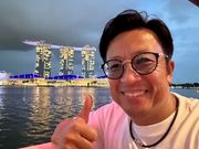 クルーズ船からの夜景