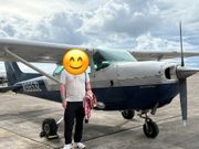 操縦した飛行機と自分