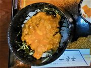 お昼に食べたうにめし