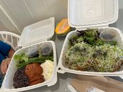 昼食＠アイランドビンテージコーヒー