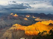 グランドキャニオンの日没