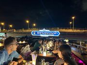 水位が高くて、橋すれすれ