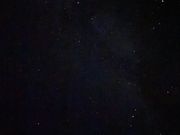 流れ星も見えました。