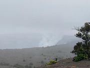 しか〜し、キラウエアは深い霧💧