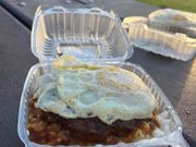 ツアーについてたロコモコ