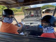 写真を撮ってもらえる順番待ち