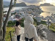 400段以上登っての絶景@アクスラ展望台