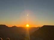 グランドキャニオンの朝日