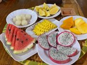 フルーツでお腹いっぱい