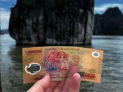 ベトナム紙幣と同じ岩