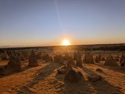 幻想的なサンセット