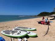 ボート・サップ・ライフジャケット・浮く棒などの自由貸し出し