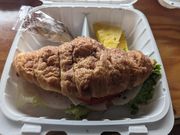 軽食（クロワッサンサンド）