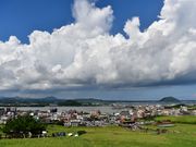 城山日出峰からの眺め