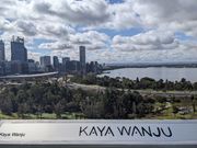 キングスパークの展望台から