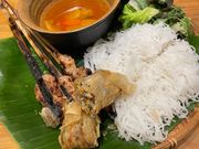 夜ご飯　ブンチャー